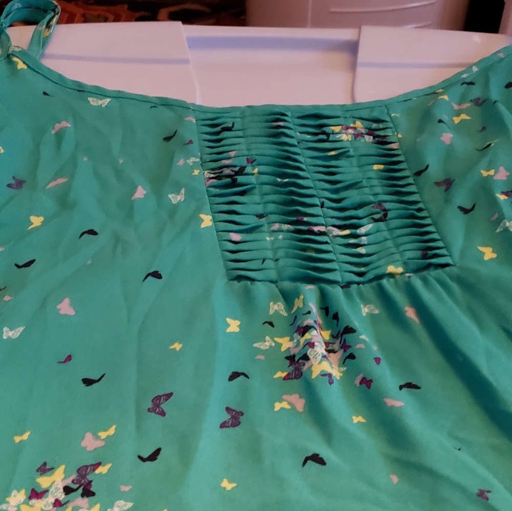 Teal tank top from torrid